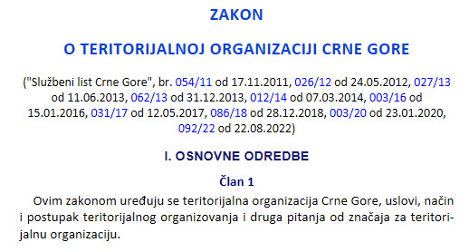 САОПШТЕЊЕ ОПШТИНЕ ЗЕТА ПОВОДОМ ДОСТАВЉЕНОГ ОДГОВОРА НА ПОСТАВЉЕНА ПИТАЊА МИНИСТАРСТВУ ЈАВНЕ УПРАВЕ